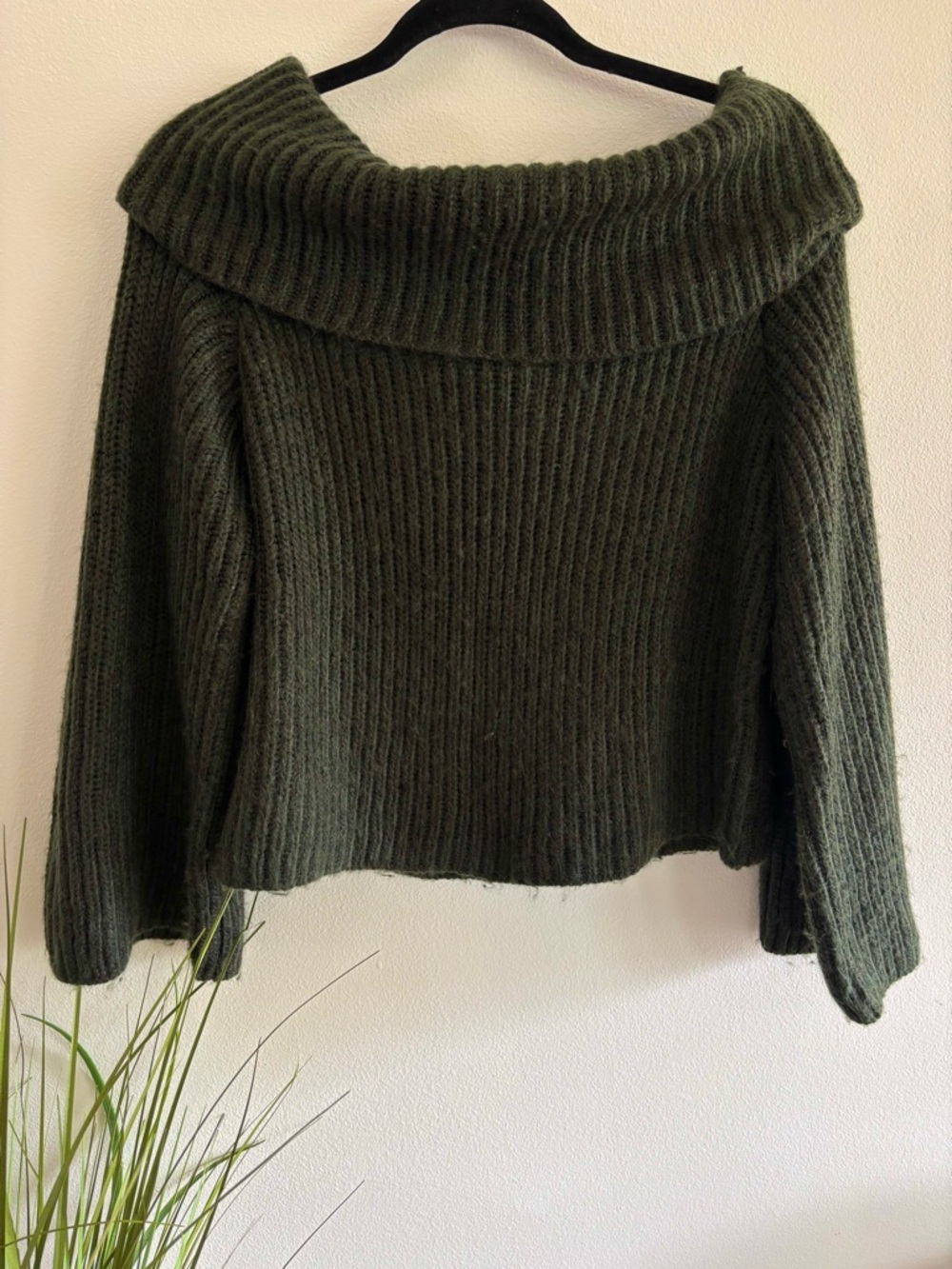 Francesca’s (Mi Ami) | Dark Green Knit Sweater